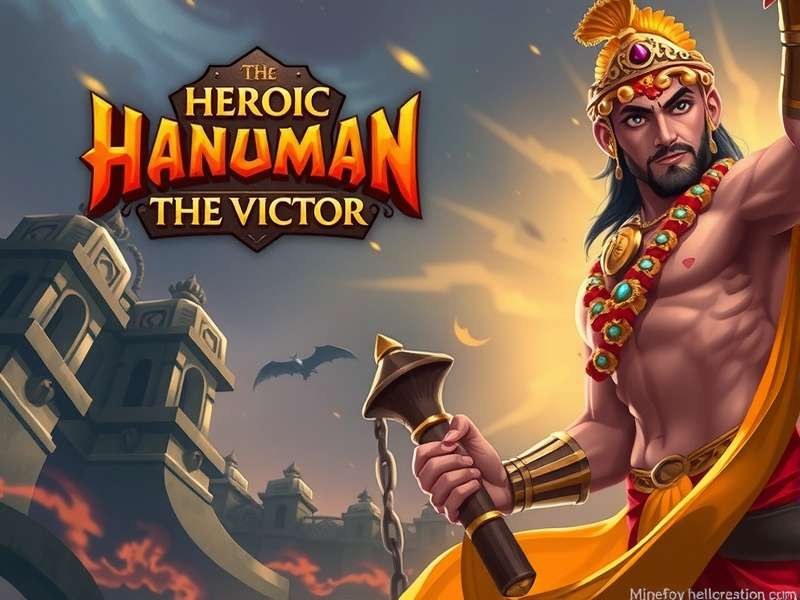 Heroic Hanuman The Victor Game Banner